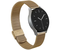 BURGA Metal Mesh Elegance universalus 20 mm laikrodžiams (auksinis)