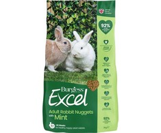 Burgess Excel Adult Rabbit med Mint 3kg