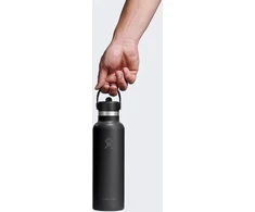 Buteliukas termiczna Hydro Flask 21 Oz Standard Flex Straw Cap (621 ml) - blk