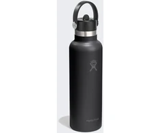 Buteliukas termiczna Hydro Flask 21 Oz Standard Flex Straw Cap (621 ml) - blk