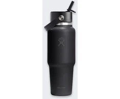 Buteliukas termiczna Hydro Flask 32 Oz Wide Flex Straw Travel Bottle (946 ml) - juodas