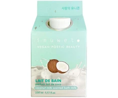 Inuwet Coco Coconut Milk Cleansing &amp; Softening Bath Milk, 230 ml