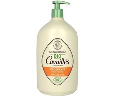 „Roge Cavailles Bio Macadamia“ regeneruojamasis dušo aliejus sausai odai, 1000 ml