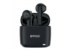 BWOO belaidės TWS ausinės BW94-BK juodos