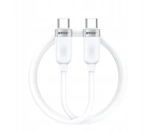 BWOO 65W laidas USB-C – USB-C 1m baltas