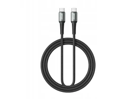 BWOO Pintas laidas USB-C – USB-C 2m 60W juodas