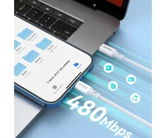 BWOO 27W kabelis X283 C-L USB-C į "Lightning" ABS korpusas + TPE