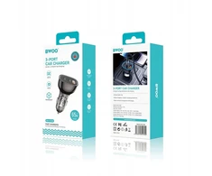 BWOO 68W automobilinis įkroviklis, dvigubas USB-C ir USB prievadas