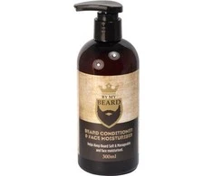 By My Beard Švelninantis Barzdos kondicionierius ir veido odos drėkiklis, 300 ml