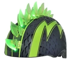 C Preme Vaikiškas šalmas RASKULLZ BOLT LED Žalias dydis S VAIKIŠKAS VAIKAMS 5+ (50-54 cm) (NAUJIENA 2025)