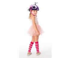 C-PREME Kask dziecięcy juniorski RASKULLZ Googly Lady Bug pink Rozmiar XS Toddler (Kod producenta: CPMR-7144606)
