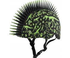 C-PREME vaikiškas jaunimo šalmas C-PREME T-REX BONEZ MOHAWK juodas dydis S CHILD FS 5+ (50-54 cm) (NAUJIENA)