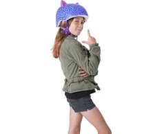 C-PREME Vaikų jaunimo šalmas C-PREME LEOPARD KITTY dydis M JAUNIMAS 8+ (54-58 cm) (NAUJIENA)