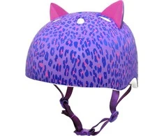 C-PREME Vaikų jaunimo šalmas C-PREME LEOPARD KITTY dydis M JAUNIMAS 8+ (54-58 cm) (NAUJIENA)