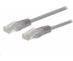 C-Tech C-TECH Cat5e pataisomasis laidas, UTP, pilkas, 0,5 m