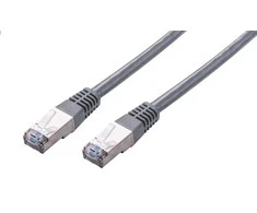 C-TECH kabelio pataisos laidas Cat5e, FTP, pilkas, 0,5 m