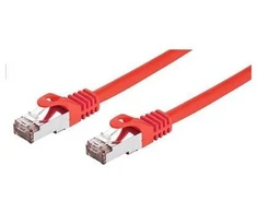 C-TECH kabelio pataisos laidas Cat6, FTP, raudonas, 0,5 m