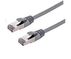 C-Tech C-TECH kabelis Cat6a, S/FTP, pilkas, 5m