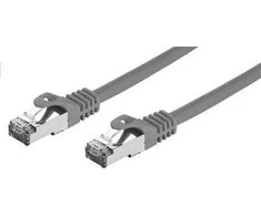 C-TECH kabelis patchcord Cat7, S/FTP, pilkas, 5m