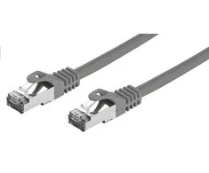 C-TECH kabelis patchcord Cat7, S/FTP, pilkas, 3m