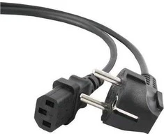 C-Tech C-TECH maitinimo kabelis 1,8 m kabelis 220/230V maitinimo šaltinis, VDE