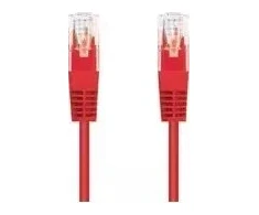 C-TECH kabelio pataisos laidas Cat5e, UTP, raudonas, 3m
