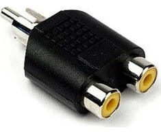 LP Išmaniojo (Smart TV) ir televizoriaus priedas rca jungtis wt.-2xgn.rca