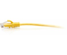 C2G C2G 10ft (3m) Cat6a Snagless Unshielded (UTP) Slim Ethernet Network Komutacinis kabelis - Geltona - Patch-Kabelis - RJ-45 (M) zu RJ-45 (M) - 3 m - 4.8 mm - UTP - CAT 6a - geformt, be Haken - Geltona