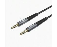 BWOO nailono pintas + aliuminio lydinio korpuso papildomas kabelis BO-AUX064 3,5 mm į 3,5 mm