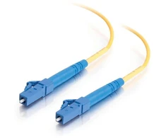 C2G LC-LC 9/125 OS1 Duplex Singlemode PVC Fiber Optic Cable (LSZH) - Perjungimo kabelis - LC vienmodis (M) į LC vienmodis (M) - 1 m - 1 m - Šviesolaidis - Duplex - 9/125 mikrometrai - OS1 - be halogenų - Geltonas (85604)