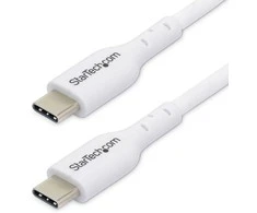 „StarTech“ 1M Baltas USB-C įkrovimo laidas / 60 W maitinimo tiekimas M/M TYPE-C