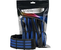 CableMod PRO ModMesh Cable Extension Kit – juodos spalvos/mėlynos spalvos