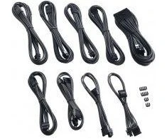 „CableMod C-Series PRO ModMesh“ kabelių rinkinys, skirtas „Corsair AXi/HXi/RM“ („Geltona Label“) – anglies pluošto