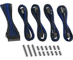 CableMod Classic ModMesh Cable Extension Kit – 8+6 Series – juodas/mėlynas