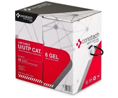 Cables to go Jungtis UTP/K6/100M/ZEL/CON 100 m CONOTECH