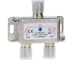 Cabletech 2 krypčių skirstytuvas 5–2450 MHz