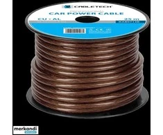 Cabletech 4Ga OD10mm CU+AL automobilinis kabelis