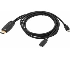 Cabletech Kabelis MHL laidas HDMI-micro USB kištukas 1,5M