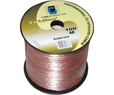 Cabletech Kolonėlių kabelis OFC 0.5mm 100m