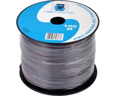 Cabletech CCA garsiakalbio kabelis 0.20 mm juodas