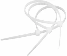 Kabelio juosta 4.8 mm/30 cm balta Cabletech 50 vnt.