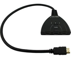 LP Oem HDMI jungiklio jungtis ant 1 išvesties / 2 įėjimų kabelio.