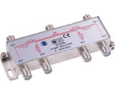 Cabletech 6 krypčių skirstytuvas 5-2450MHz