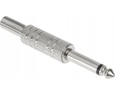 Jack 6.3 mono kištukas metalinis Cabletech