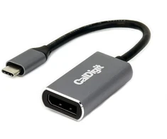 Adapteris USB CalDigit USB-C – DisplayPort sidabrinis (USBC-DP14)