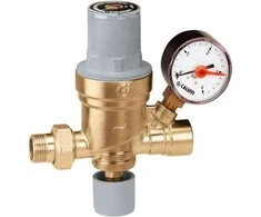 Caleffi Automatinis vožtuvas montavimui užpildyti, su galimybe prijungti manometro arba manometro (553640)