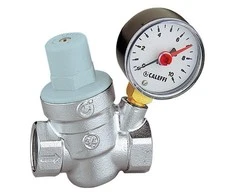 Caleffi Vandens slėgio reguliatorius 3 / 4 "16Baras su manometru (533251)
