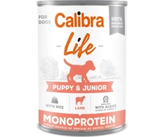 Šunų Maistas - CALIBRA Dog Life Puppy&amp;Junior Aviena ir Ryžiai 400g