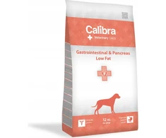 CALIBRA VD Dog Gastrointestinal&Pancreas Low Fat – sausas Maistas šunims – 12kg