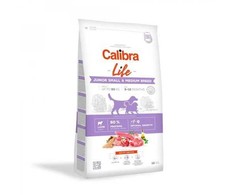 Šunų Maistas - CALIBRA Life Junior Mažų ir Vidutinių Veislių Aviena 12kg 28% Baltymų 18% Riebalų